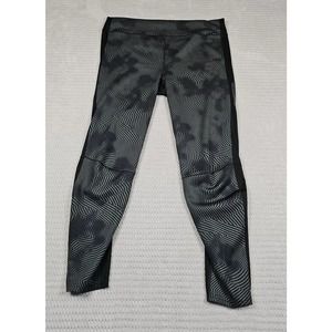 Adidas Leggings Womens XL Supernova Gym Fitness Active Wear Climalite Zip Bottom